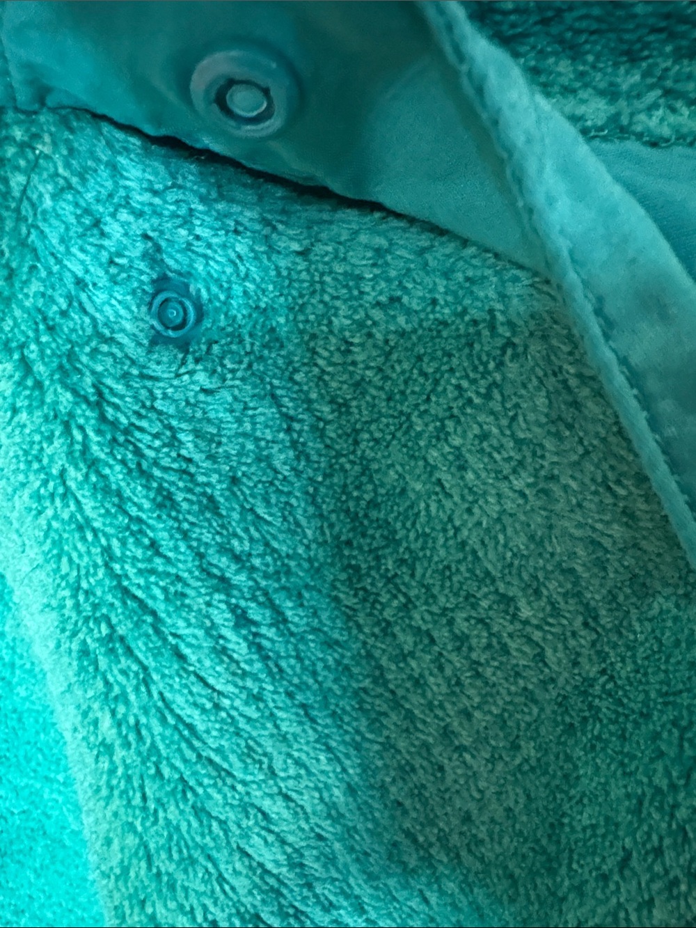 EUC Patagonia Emerald Green Fleece Snap-Pullover - Picture 6 of 12